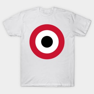 Manchester United Red White Black Roundel T-Shirt